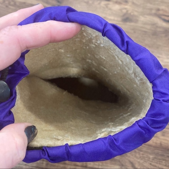 Kamik 6 purple black insulated winter duck boots - Picture 10 of 16